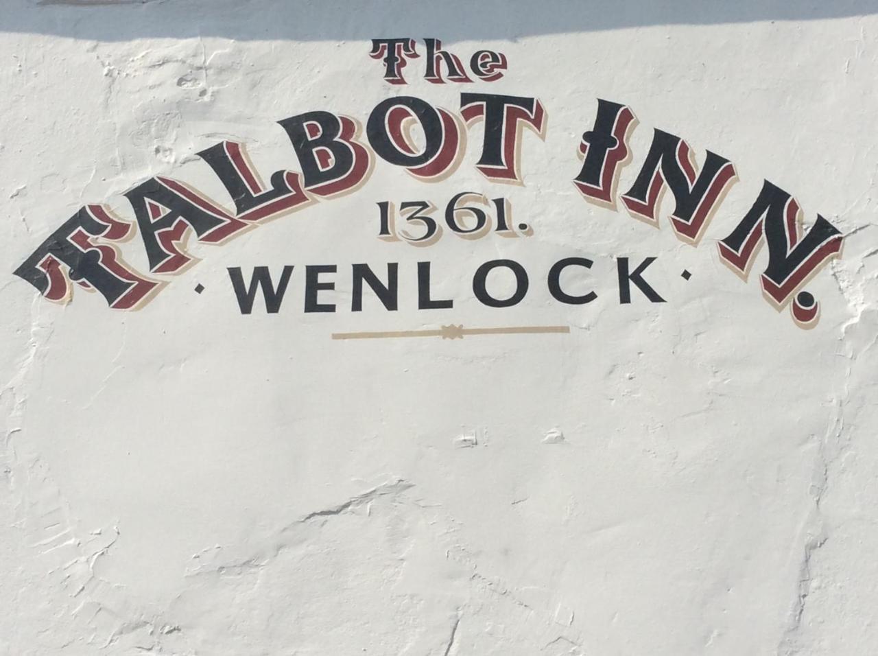 The Talbot Inn Much Wenlock Zewnętrze zdjęcie